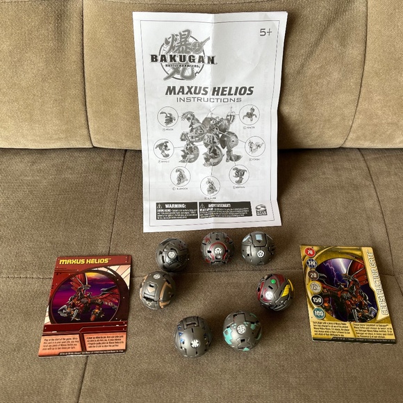 GUC - Bakugan New Vestroia 7 in 1 Maxus Helios - Picture 4 of 13